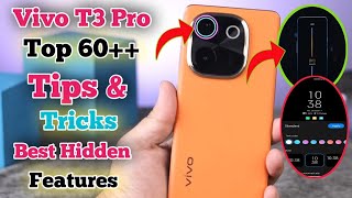 Vivo T3 Pro 5G Tips And Tricks Top 60 Hidden FeaturesTips And Tricks Vivo T3 Pro 5GTips in Hindi [upl. by Melas]