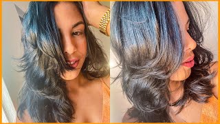 Como Repicar o Cabelo SOZINHA Aprenda a Fazer Corte em Camadas [upl. by Ballinger589]