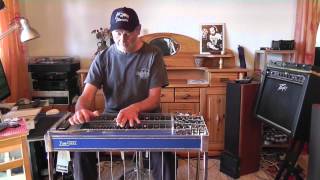 Mansion On The Hill  Maurice Anderson Style  Pedal Steel Guitar E9 [upl. by Cynthy]