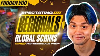 Spectating Global Scrims for Regionals Prep Part 4  Frodan Set 12 VOD [upl. by Sivie]