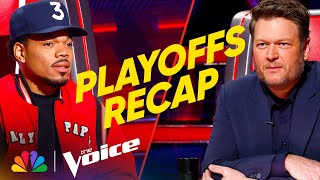 Everything That Happened in Week 1 of Playoffs  The Voice  NBC [upl. by Hannibal]