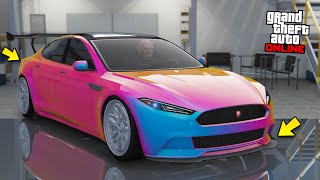 COIL RAIDEN Customization Tesla Model S  GTA 5 Online DLC Vehicle Customization [upl. by Tremann749]