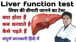 Liver function test  LFT test in hindi  LFT test kaise dekhe  liver function test in hindi [upl. by Alegnasor752]