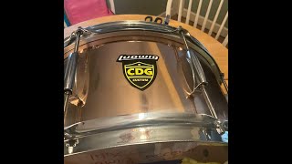 Ludwig snare rewrap for the Army green drum set HAPPY NEW YEAR [upl. by Nosnibor]