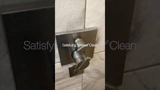 Satisfying Shower Clean showercleaning letsclean satisfyingcleaning cleaningmode cleaningsounds [upl. by Levitt]