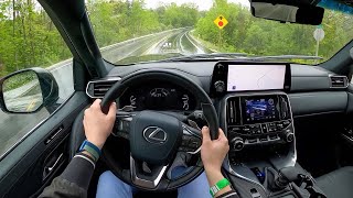 2022 Lexus LX600 Ultra Luxury  POV First Drive Binaural Audio [upl. by Rolyak]