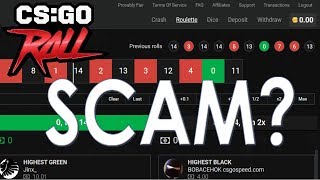 Is CSGOROLL SCAM GAMBLING 1 [upl. by Artema475]