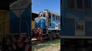 TGM8KM Locomotive in Cuba [upl. by Ahsehat374]