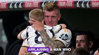 Toni Kroos Emotional Farewell to Real Madrid  Final Game at Bernabeu [upl. by Enomaj]