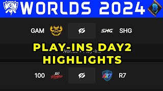 Worlds Highlights ALL GAMES Day 2  Worlds PlayIn Stage 2024 [upl. by Yrbua673]