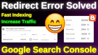 How to Resolve Redirect Errors in Your Blogger Website  I Have Zero Errors in Your Search Console [upl. by Otreblon]