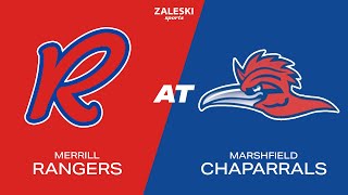 Merrill Rangers at Marshfield Chaparrals  2024 Baseball [upl. by Hackett]