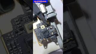 Mobile Audio Mic fix Remove Redmi 8 keypadsoldering mobilerepairshortsvideo [upl. by Lecroy]