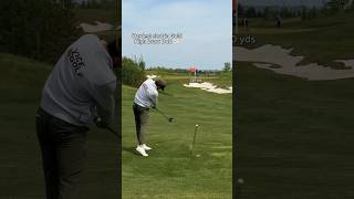 Hardest shot in Golf Driver off the Deck [upl. by Airdnazxela]