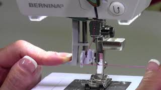 Bernina 560 6 Needle Threader [upl. by Atiekan]