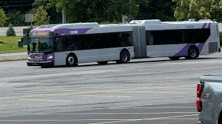 On board new flyer XD60 bus 3311 full ride on route 12 [upl. by Davide]