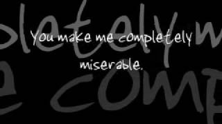 MISERABLE LYRIC VIDEO [upl. by Ricketts]