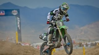 Blake Baggett Passes Ken Roczen on the Last Lap  Utah Deconstruction [upl. by Pulsifer]