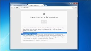 How to fix quotUnable to connect to the proxy serverquot error [upl. by Milford]