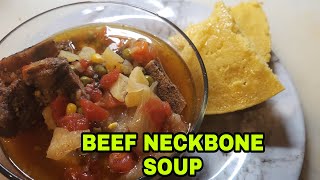 BEEF NECKBONE SOUP RECIPE IN 30 MINUTES [upl. by Merissa]