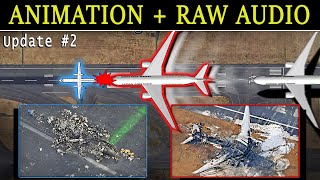 Haneda Accident  AIRPORT ANIMATION  RAW AUDIO  TRANSCRIPT [upl. by Navinod402]