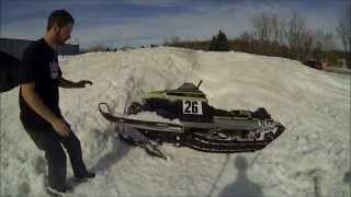 How to ride an Arctic Cat Jag 340 [upl. by Mazman]