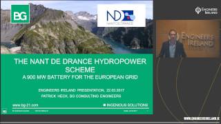 The Nant de Drance Hydropower Scheme – a 900 MW Battery for the European Grid [upl. by Takashi]