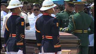 State Funeral and Final Honors for the Late DILG Sec Jesse Robredo 82812 [upl. by Leiad]