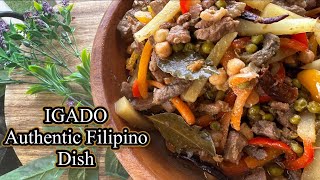 How to make Igado  authentic filipino igado  ilocano igado [upl. by Eelrahc]