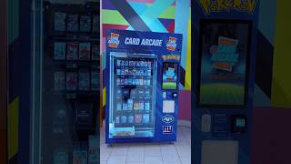 Pokémon Cards from a Vending Machine American Dream Mall in New Jersey pokemon [upl. by Edlihtam]