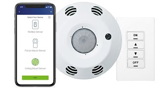 How to Install Leviton Smart Ceiling Mount Room Controllers and Sensors [upl. by Harden]