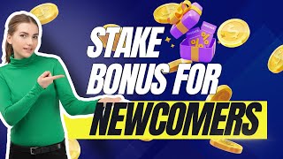 Stake Newcomer Bonus – Boost Your First Deposit Now🔥 [upl. by Ades]