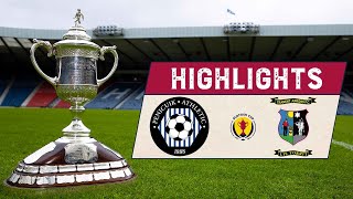 HIGHLIGHTS  Penicuik Athletic 13 Tranent Juniors  Scottish Cup 202122 First Round [upl. by Amaerd]