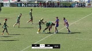 Game 15 Darling Downs V Met West 14  15 yr Boys [upl. by Rediah21]