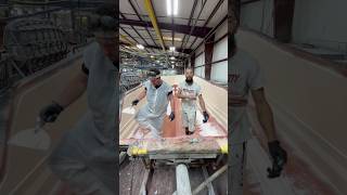 Team work makes the dream work team boat building boatman love work like subscribe [upl. by Hackathorn509]