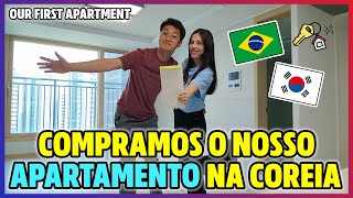 COMPRAMOS O NOSSO APARTAMENTO NA COREIA 🔑🏠👨‍👩‍👦‍👦🇰🇷 [upl. by Lexerd785]