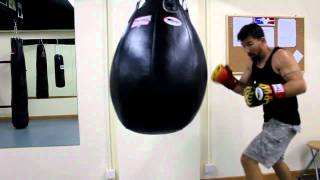 Christopher Collins Heavy Bag Basics chriscollinsACTIONCOM [upl. by Onitsuaf]