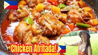 🇵🇭 My chicken Afritada  Anas Life Official 🇵🇭 [upl. by Asylla]