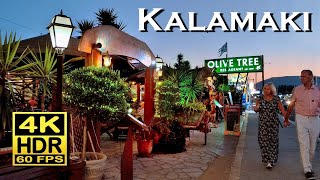 Kalamaki  Greece  Zakynthos in 4K 60fps HDR  UHD  Dolby Atmos 💖 The best places 👀 walking tour [upl. by Aicilas]