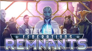 Remnants Origin Reveal  Stellaris Federations Gameplay  Let’s Play Part 1 [upl. by Tterag]