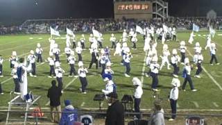 Bedford High Shool Marching Band vs Chestnut Ridge  song one  2011 [upl. by Dinesh]