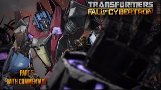 Transformers Fall of Cybertron Part 5 Metroplex Heeds The Call Megatron Dies Again [upl. by Neztnaj]