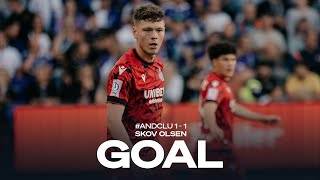 RSC ANDERLECHT  CLUB BRUGGE  11 SKOV OLSEN  20232024 [upl. by Edith396]