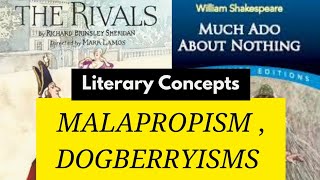 Malapropism and Dogberryism  What are Malapropism and Dogberryism [upl. by Nos]