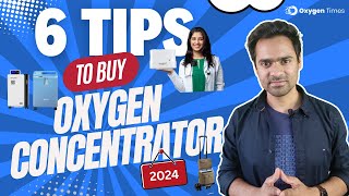 6 Tips to Buy Oxygen Concentrator in India 2024  हिन्दी  Oxygen Times [upl. by Aicilav683]