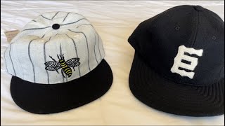 Ebbets Field Flannels Hats Unboxing 1925 Salt Lake Bees Ballcap amp 1940 Tokyo KyojinGiants Ballcap [upl. by Anytsirk]