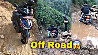 Travel OffRoad Ride On Scooter🛵Kathmandu Nepal✅ [upl. by Labinnah]