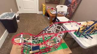 Both Lego Roller Coasters Combined Lego 10303 amp 10261 Combined [upl. by Otsirave492]