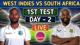 West Indies vs South Africa  1st Test  Day 2  Highlights  South Africa tour of West Indies 2024 [upl. by Orravan543]