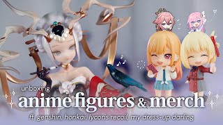 A STUNNING Figure amp The Cutest Nendoroids  Anime Figure amp Merch Haul ft Genshin Honkai amp More [upl. by Barkley]